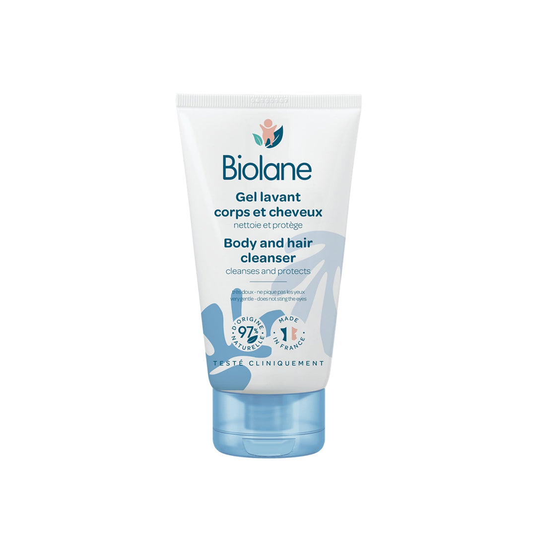Biolane (Body and hair cleanser)
Cleanses and protects