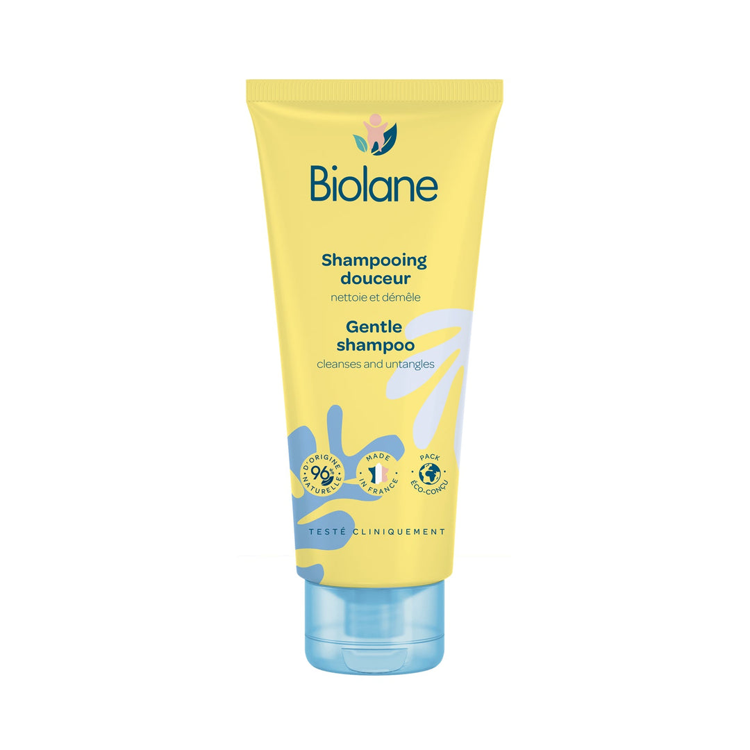Biolane (Gentle Shampoo)
Cleanses and untangles