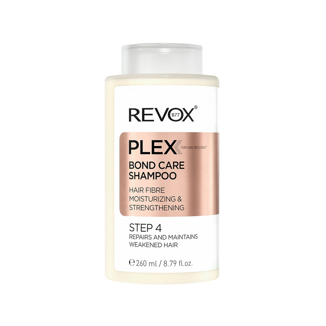 Revox Plex Bond Care Shampoo Step 4 Hair Fibre Moisturizing & Strengthening