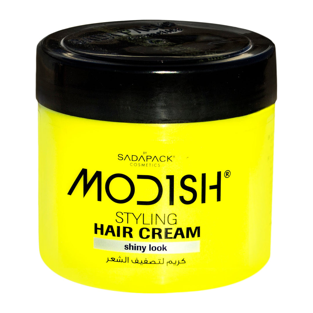 Modish shiny look styling hair cream
