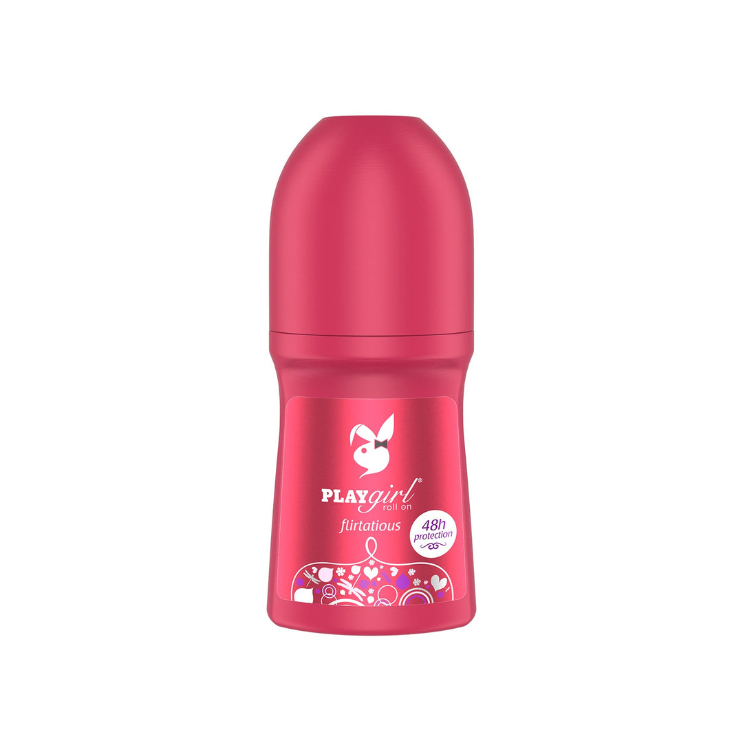 Playgirl Flirtatios Deodorant Roll On
