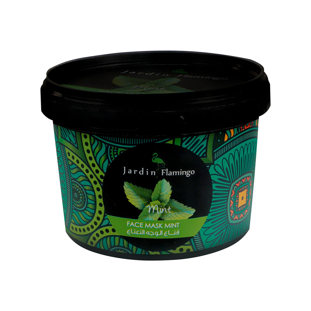 Jardin Flamingo Face mask with Mint