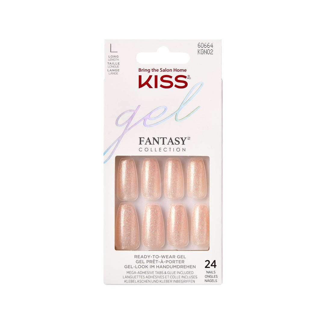 Kiss gel fantasy Rock Candy Long, 24 nails, KGN02