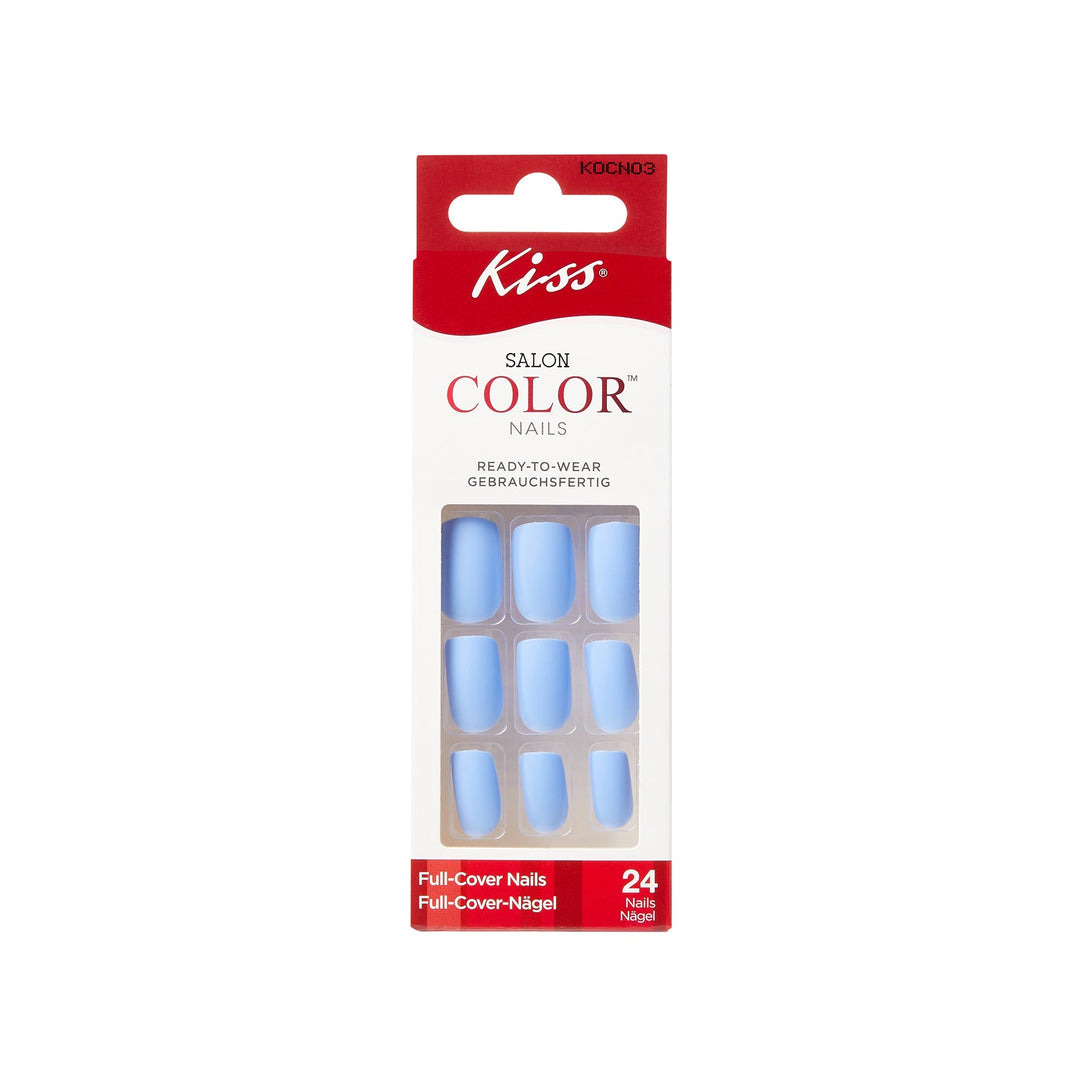 Kiss color salon Bullet Proof medium, 24 nails, KOCN03C