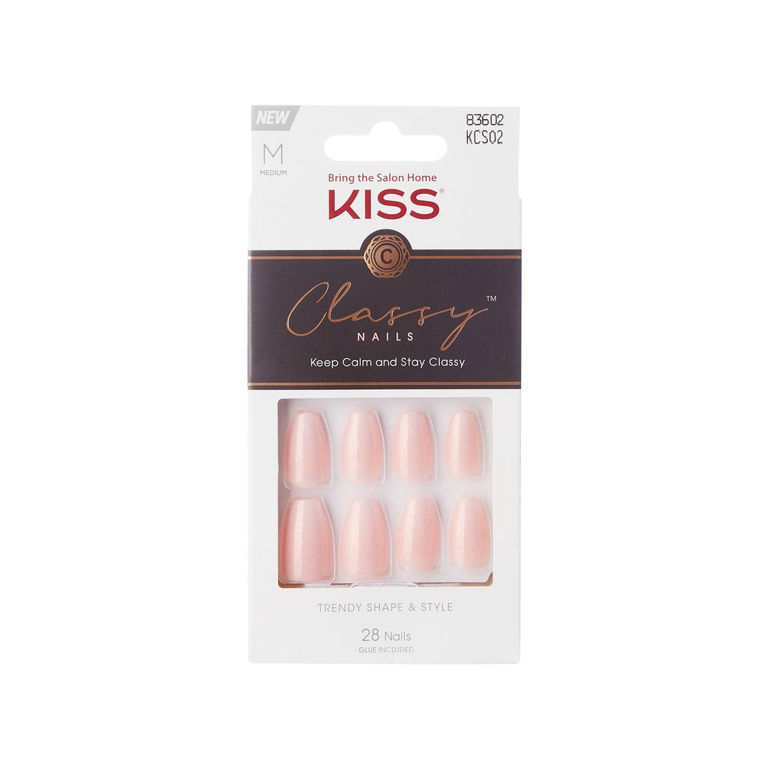 Kiss Classy Cozy Meets Cute medium, 28 nails, KCS02