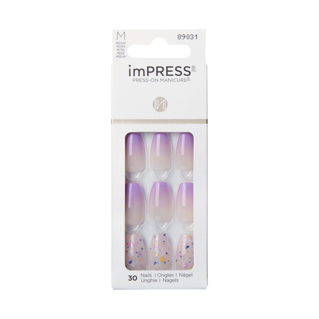 Kiss impress All I Want medium, 30 nails, IMM27C