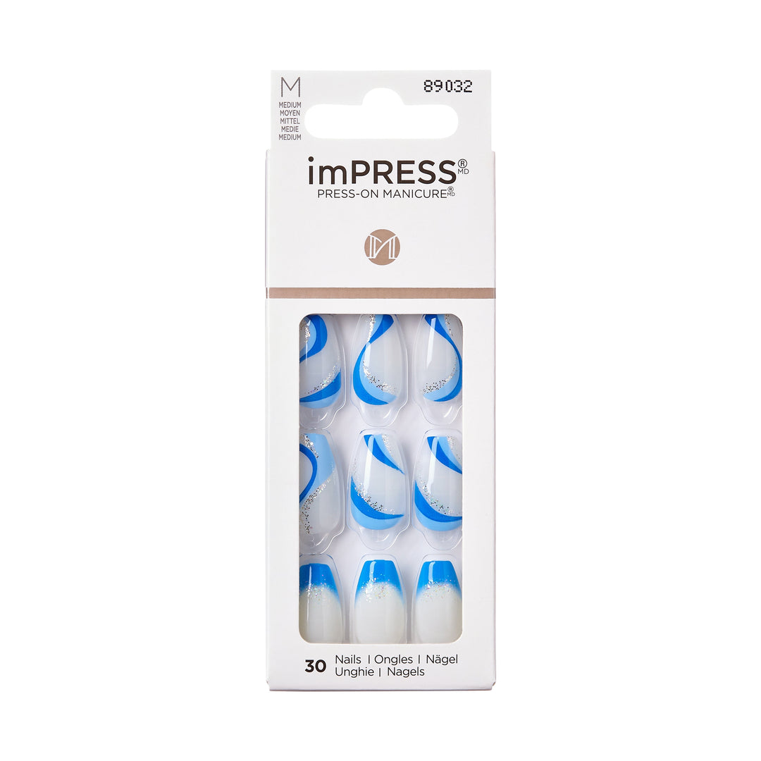 Kiss impress Mesmerize medium, 30 nails, IMM28C
