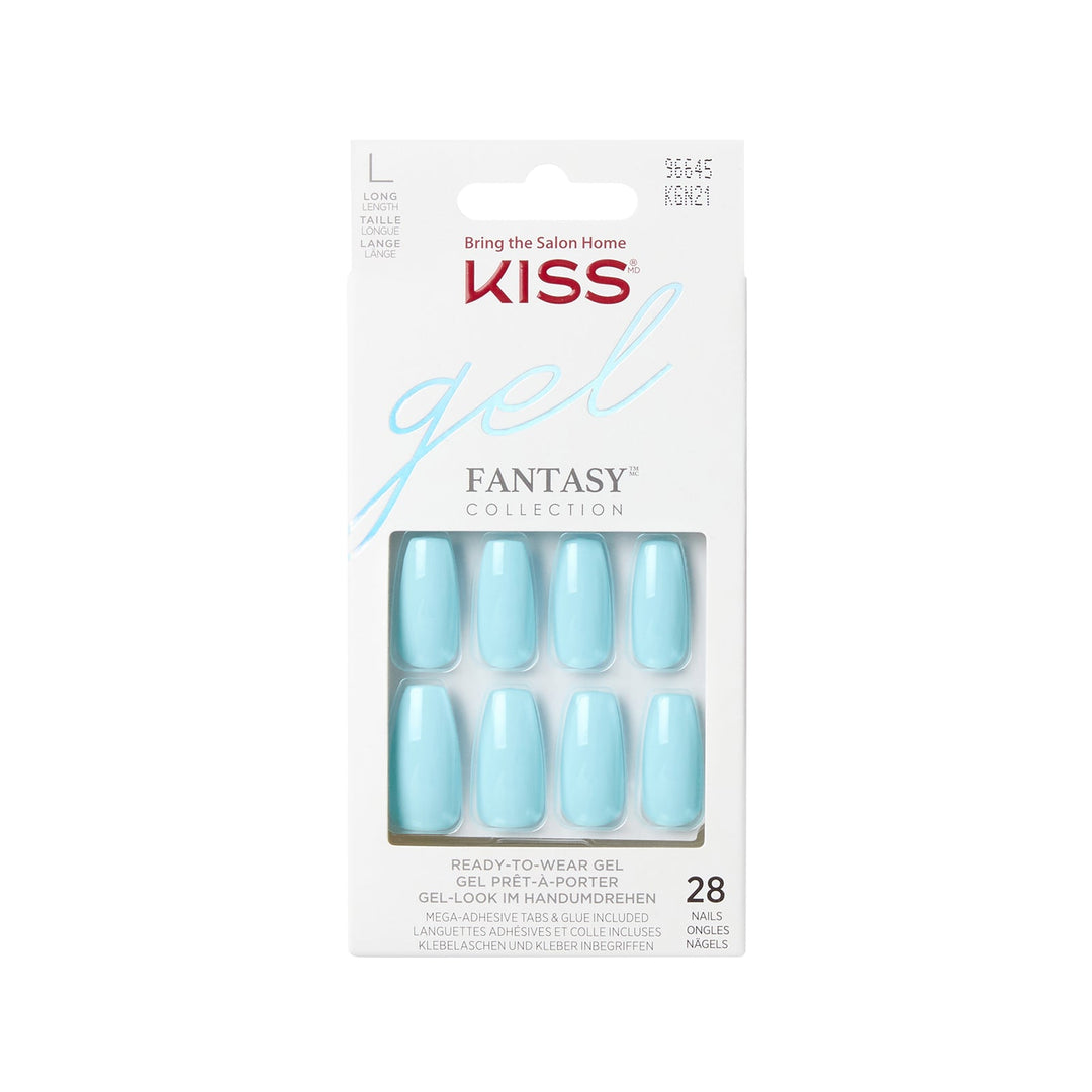 Kiss gel fantasy Long, 28 nails, KGN21