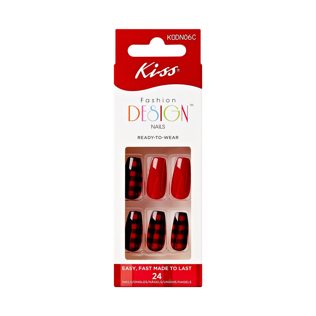 Kiss fashion design Sexy Long, 24 nails, KODN06C