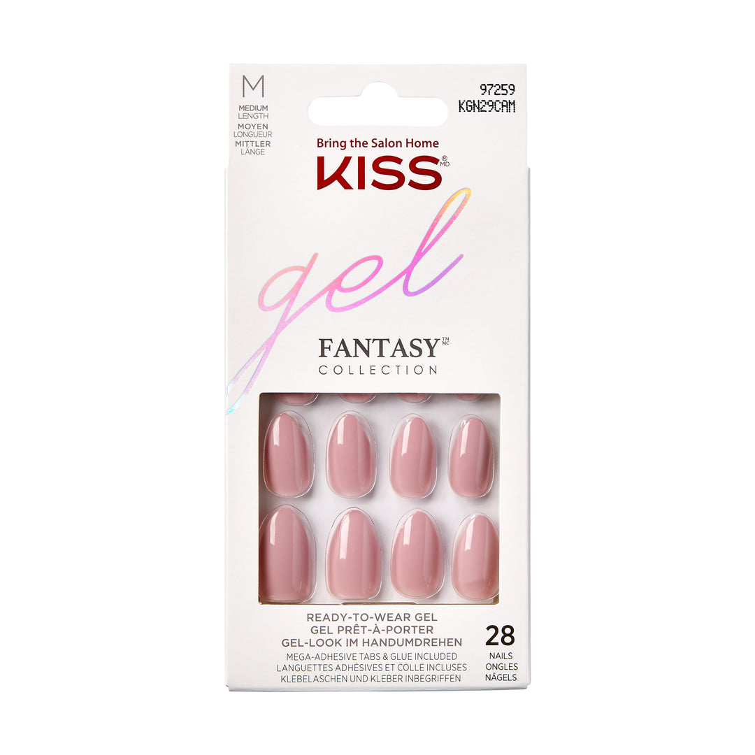 Kiss gel fantasy Windy City medium, 28 nails, KGN29C