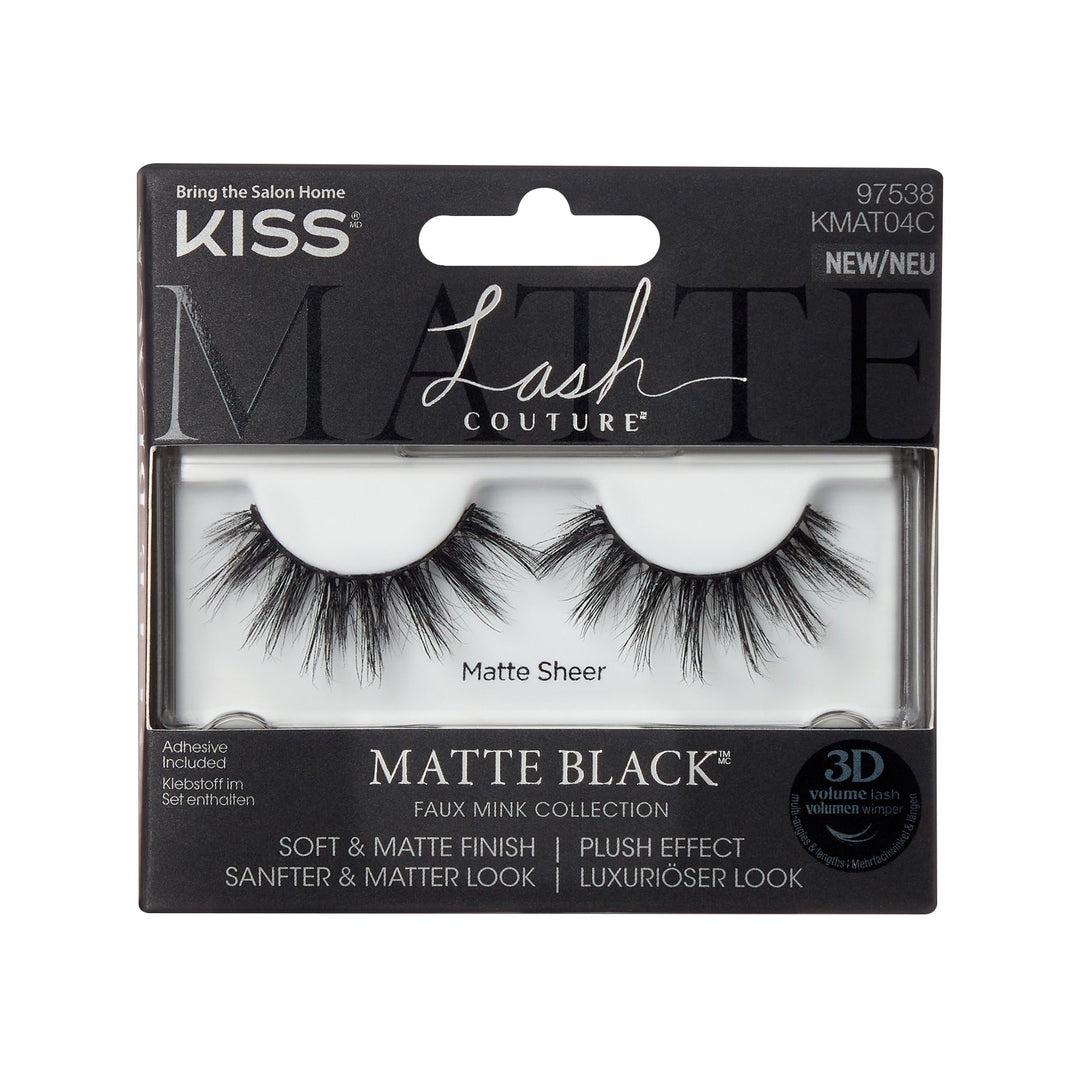 Kiss Faux Mink 3DMatte Sheer KMAT04C