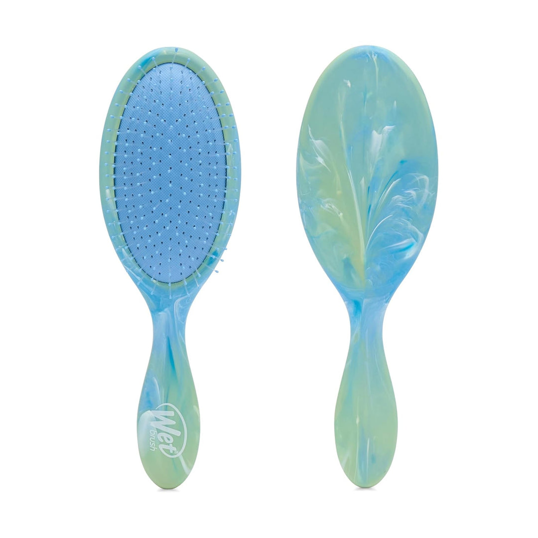 WetBrush Detangler-matte marble-green