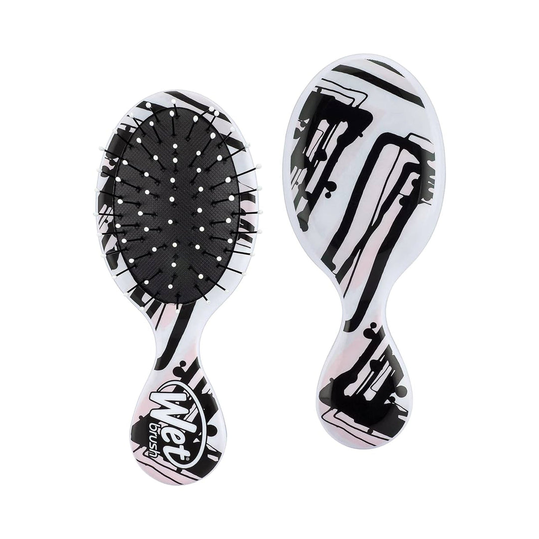 WetBrush Mini Detangle-Watercolor Pink Lines