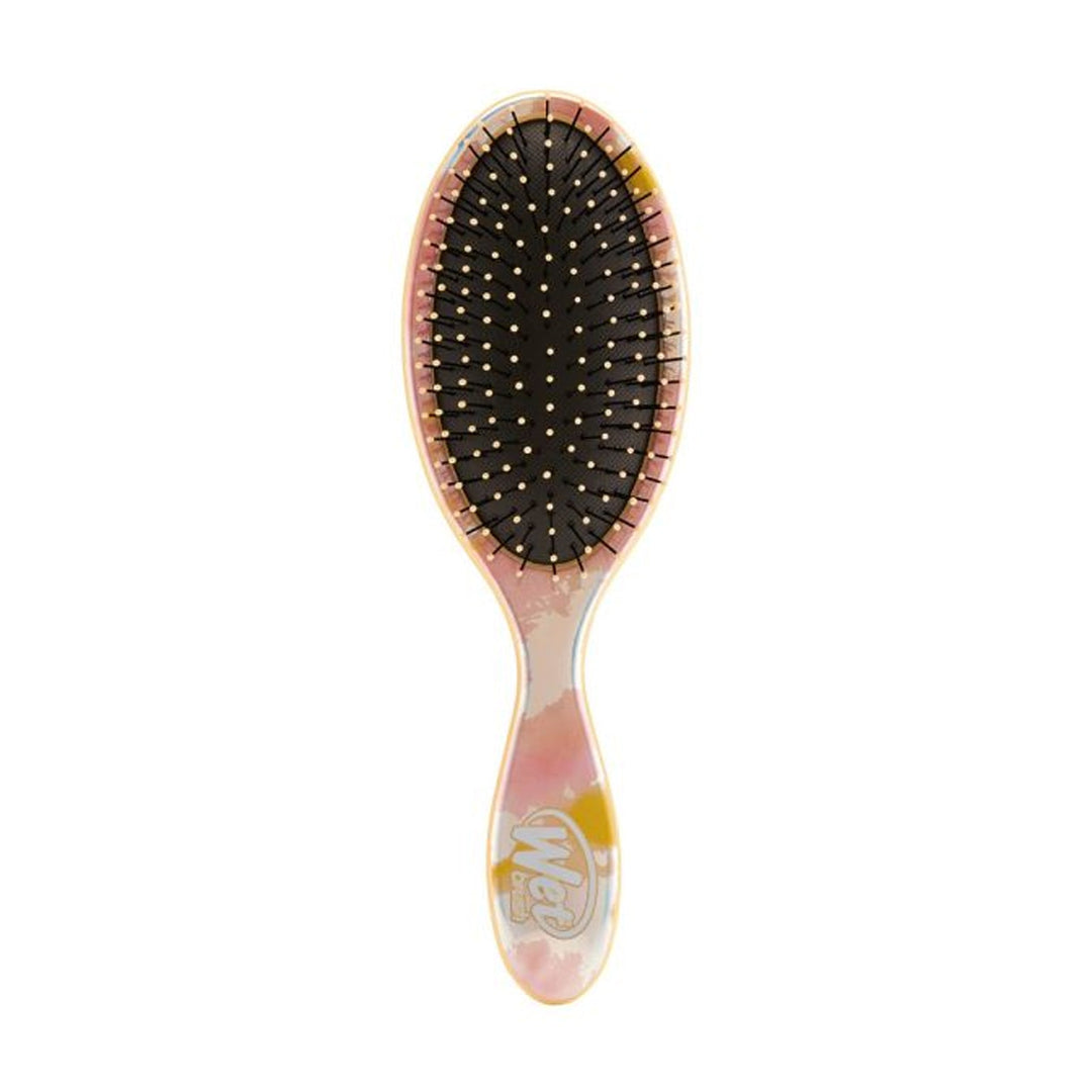 WetBrush Original Detangler-Watercolor Tie Dye-Peach"