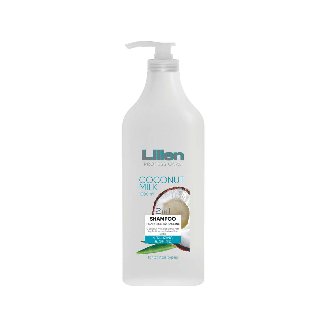 Lilien Shampoo For All Hair Types -Coconut Milk 2 In1