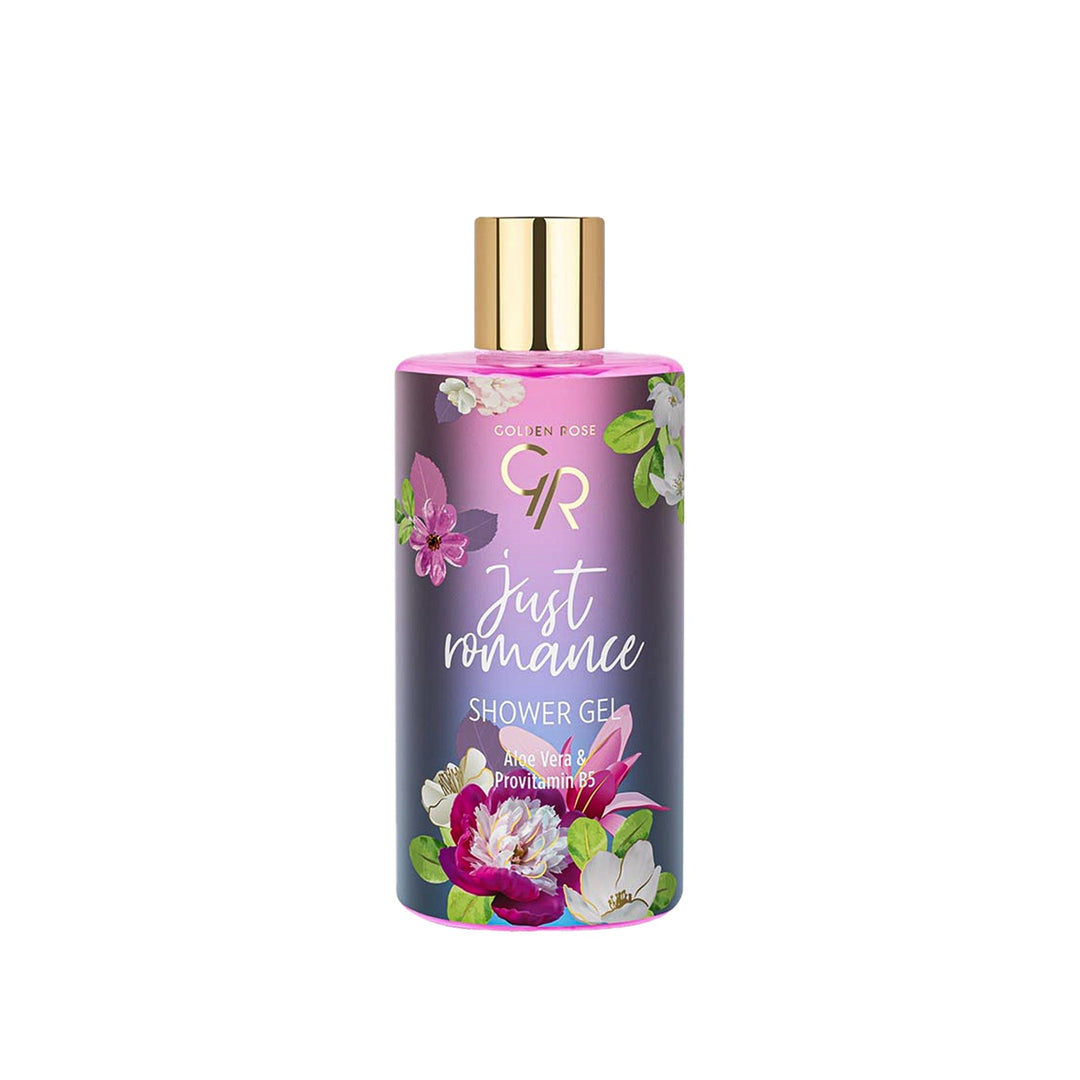 GOLDEN ROSE SHOWER GEL JUST ROMANCE