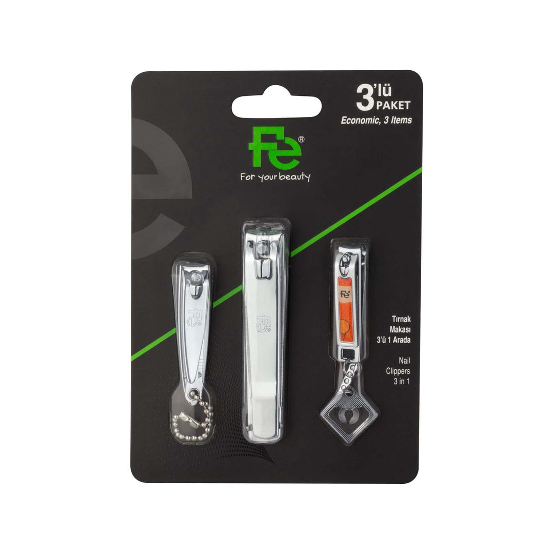 Fe Nail Clippers (Set of 3)