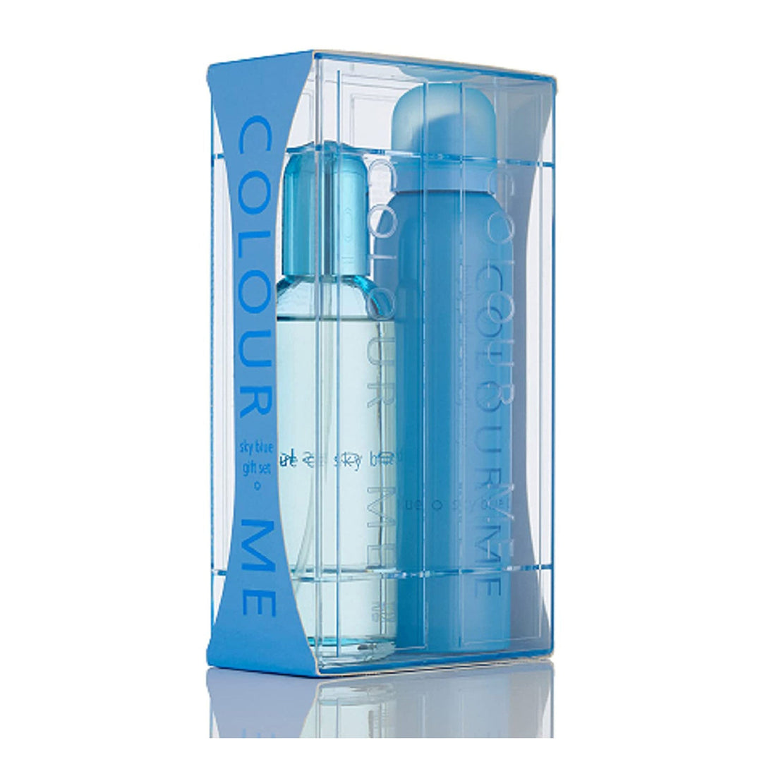 Colour Me Sky Blue Set for Women Perfume 100ml + Spray 150ml