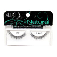 Ardell Fashion Natural Lashes 108 black – Defined, Fuller-Looking Lashes