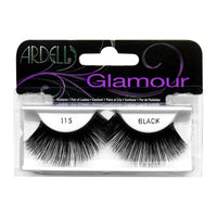 Ardell Glamour Lashes 115 Black – Defined, Fuller-Looking Lashes