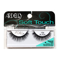 Ardell Soft Touch Black Eye Lashes 154 – Defined, Fuller-Looking Lashes