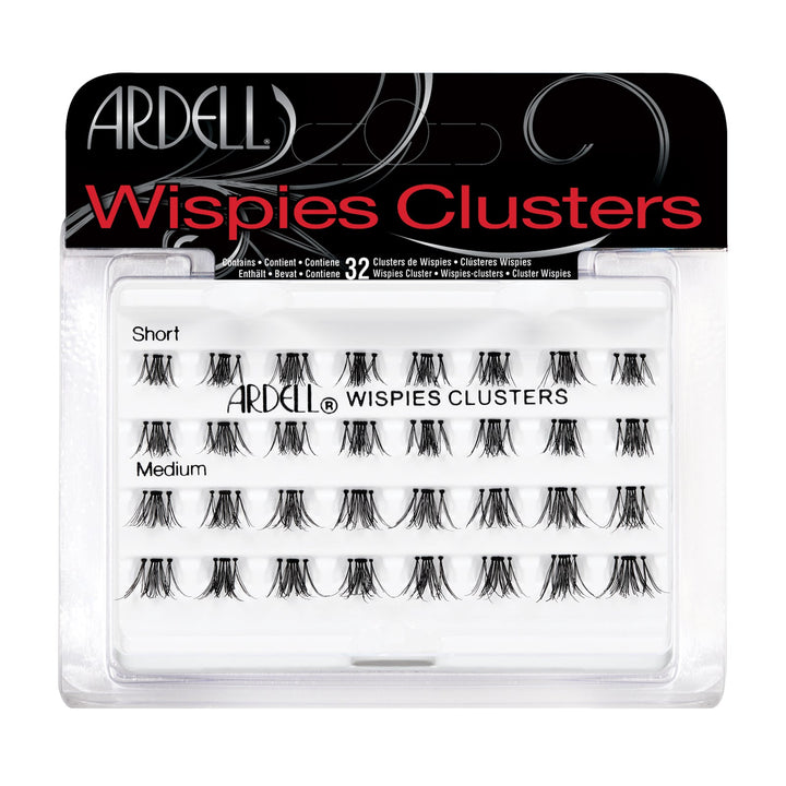 Ardell Wispies Clusters Lashes Short\ Meduim – Defined, Fuller-Looking Lashes