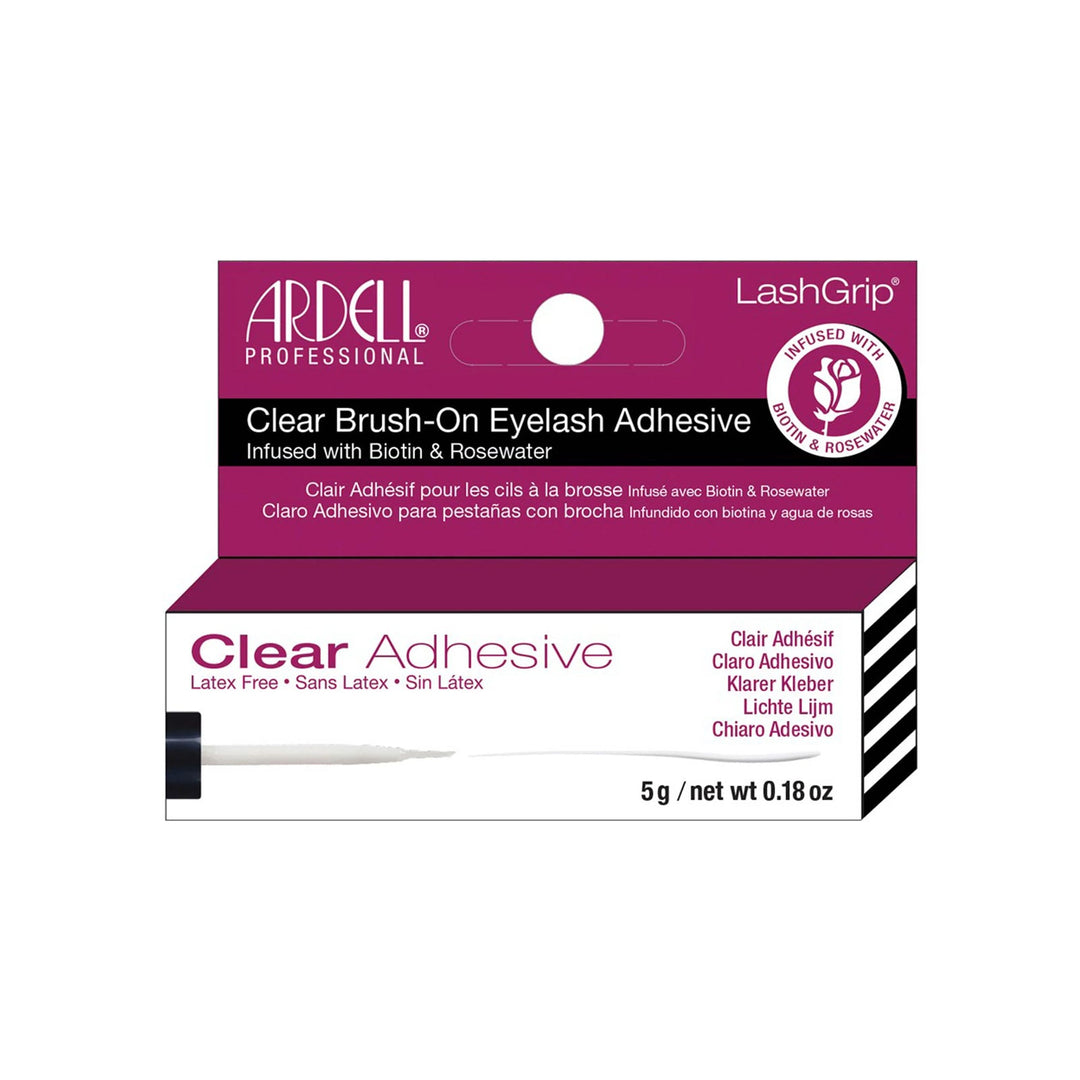 Ardell Clear Brush-On Eyelash Adhesive Infused with Biotin & Rosewater