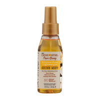 crème of nature Pure Honey Shine Mist For Dry, Dehydrated Hair 118ml – Styling Hold & Control