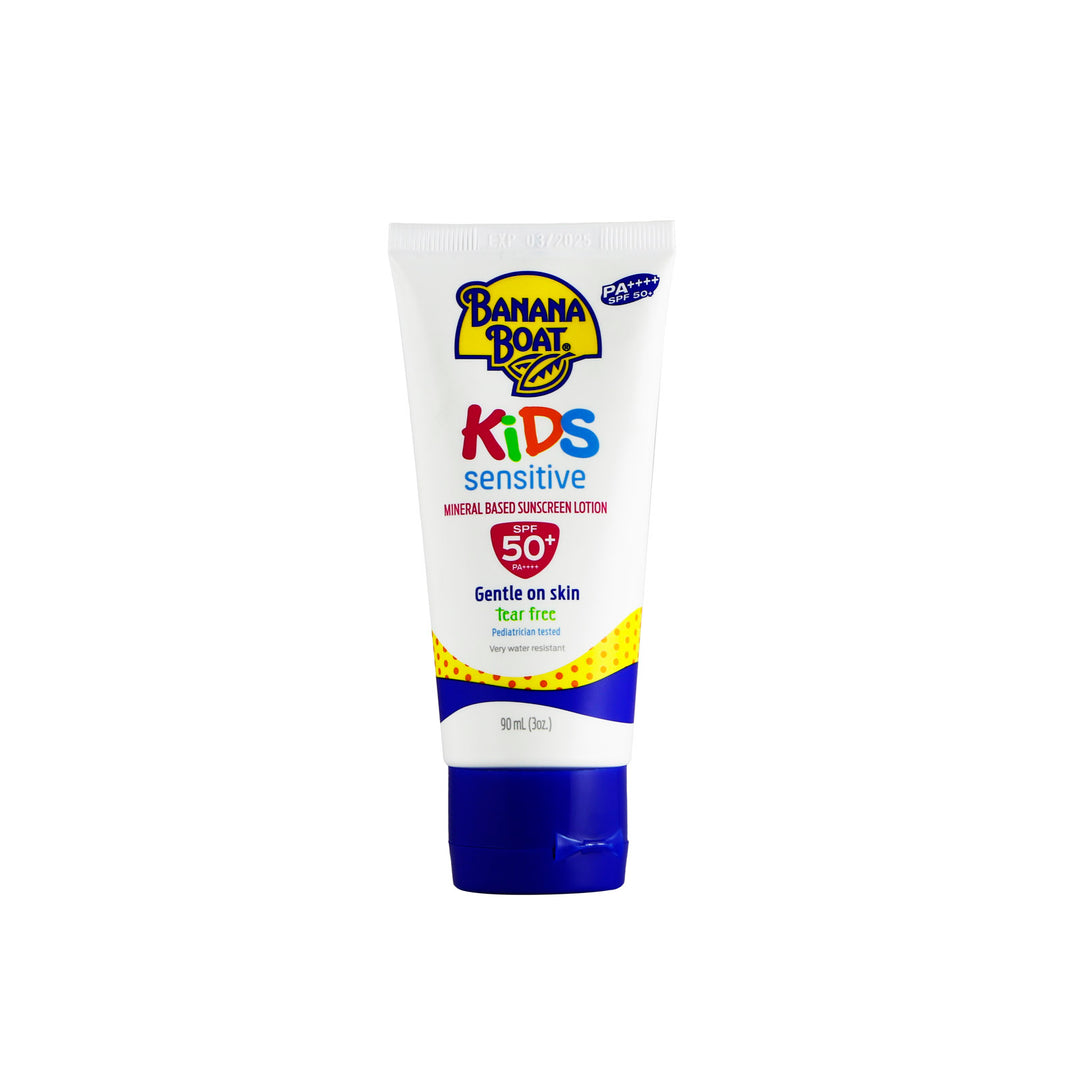 Banana Boat Spf50+ Kids Sensitive Sunscreen Lotion