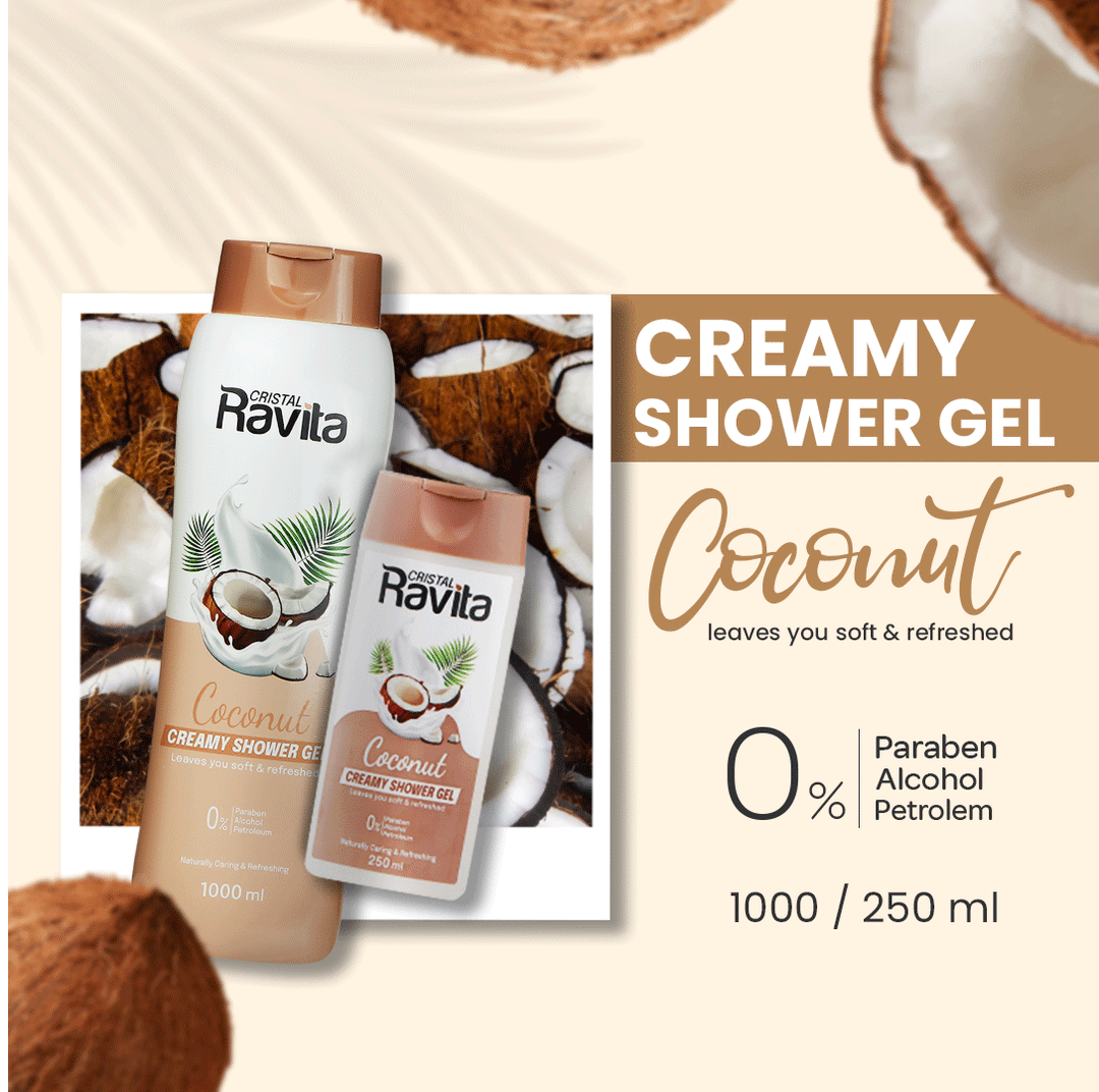Ravita Coconut Creamy Shower Gel