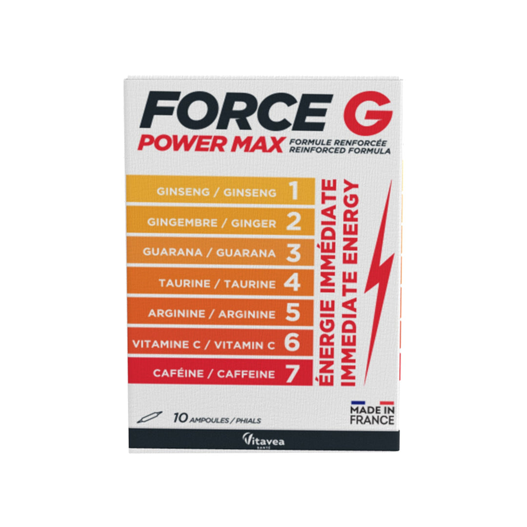 Force G (Power Max)
Food Supplement For Athletes