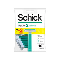 Schick Hair Removal Blades Exacta2 Men sensitive – Smooth Hair Removal for Sensitive Skin