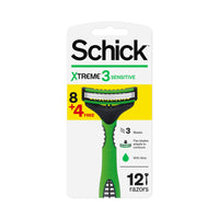 Schick Hair Removal Blades Xtrem3 Men sensitive – Smooth Hair Removal for Sensitive Skin