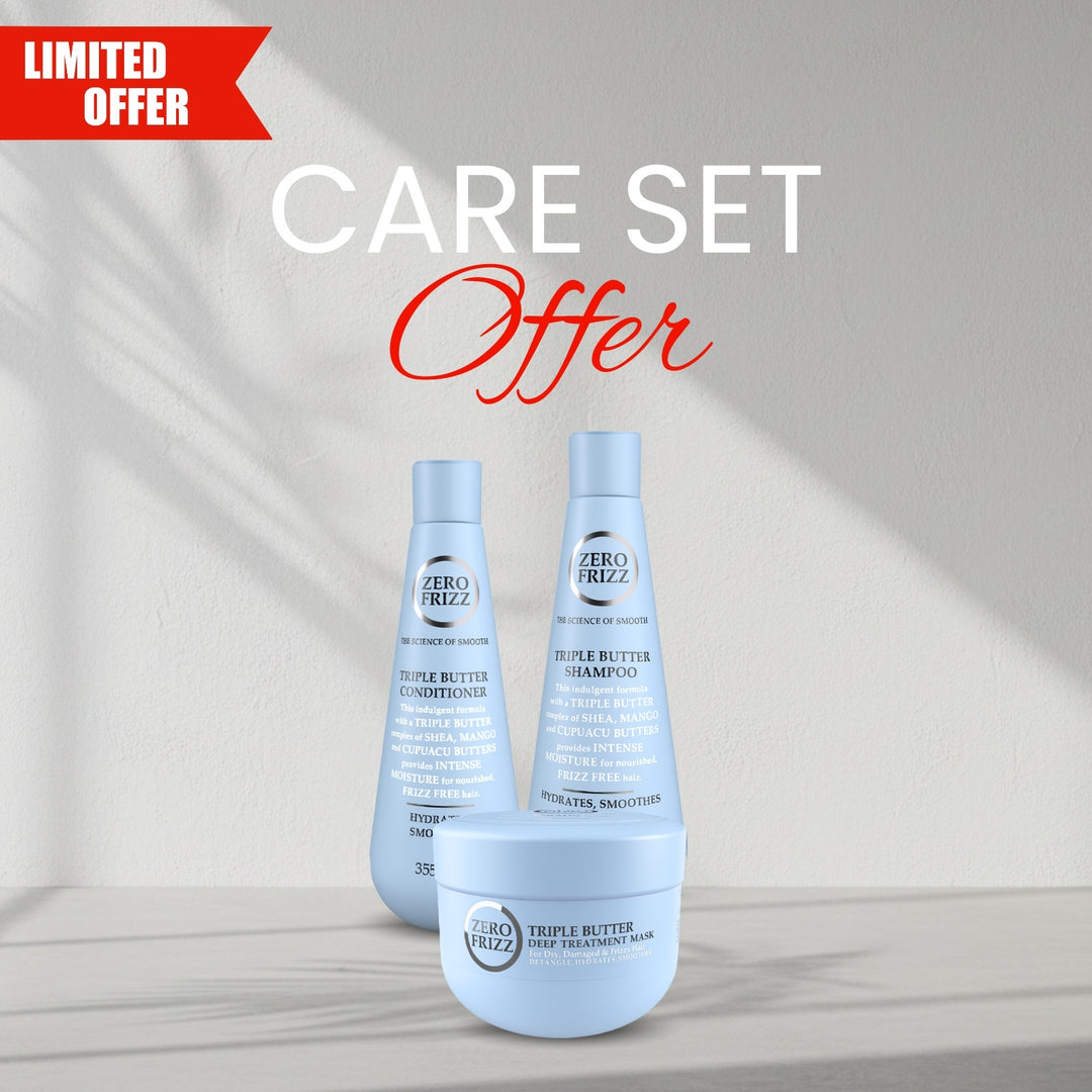 Zero Frizz Triple Butter Complete Care Set