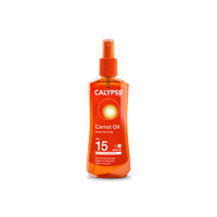 Calypso Carrot Oil Spray Deep Tanning with Tan Enhancer SPF15 200ml
