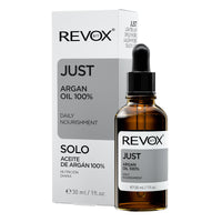 REVOX JUST ARGAN OIL 100% 30ml – Smoothness, Frizz Control & Shine