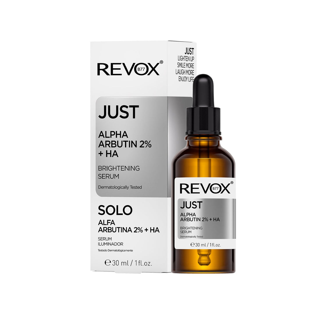 REVOX JUST Alpha Arbutin 2% +HA Brightening Serum 30ml