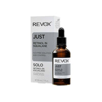 REVOX JUST Retinol in Squalane H2O - Free Solution Age Control 30ml – Targeted Daily Skin Care