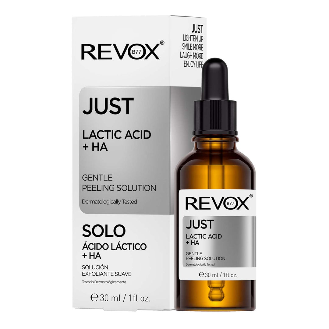 REVOX JUST Lactic Acid +HA Gentle Peeling Solution 30ml