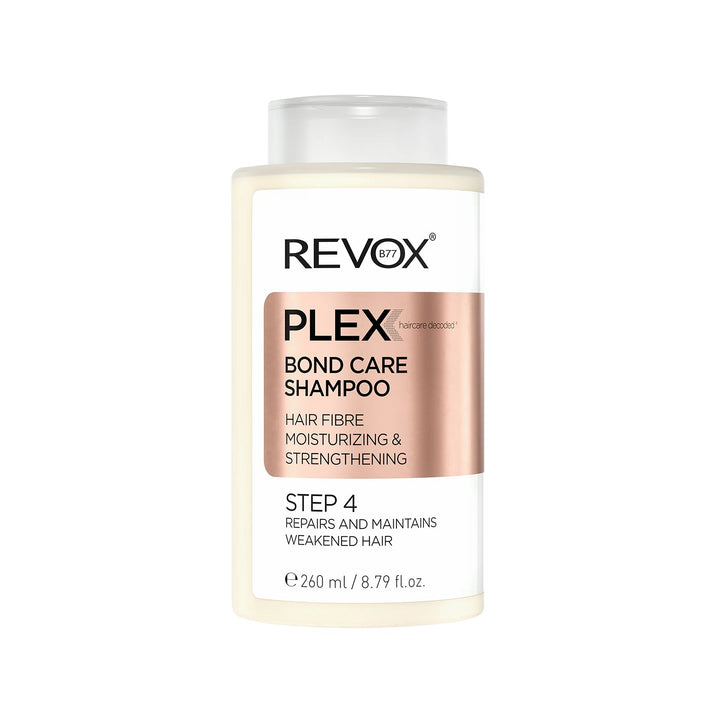 Revox Plex Bond Care Shampoo Step 4 Hair Fibre Moisturizing & Strengthening 260ml