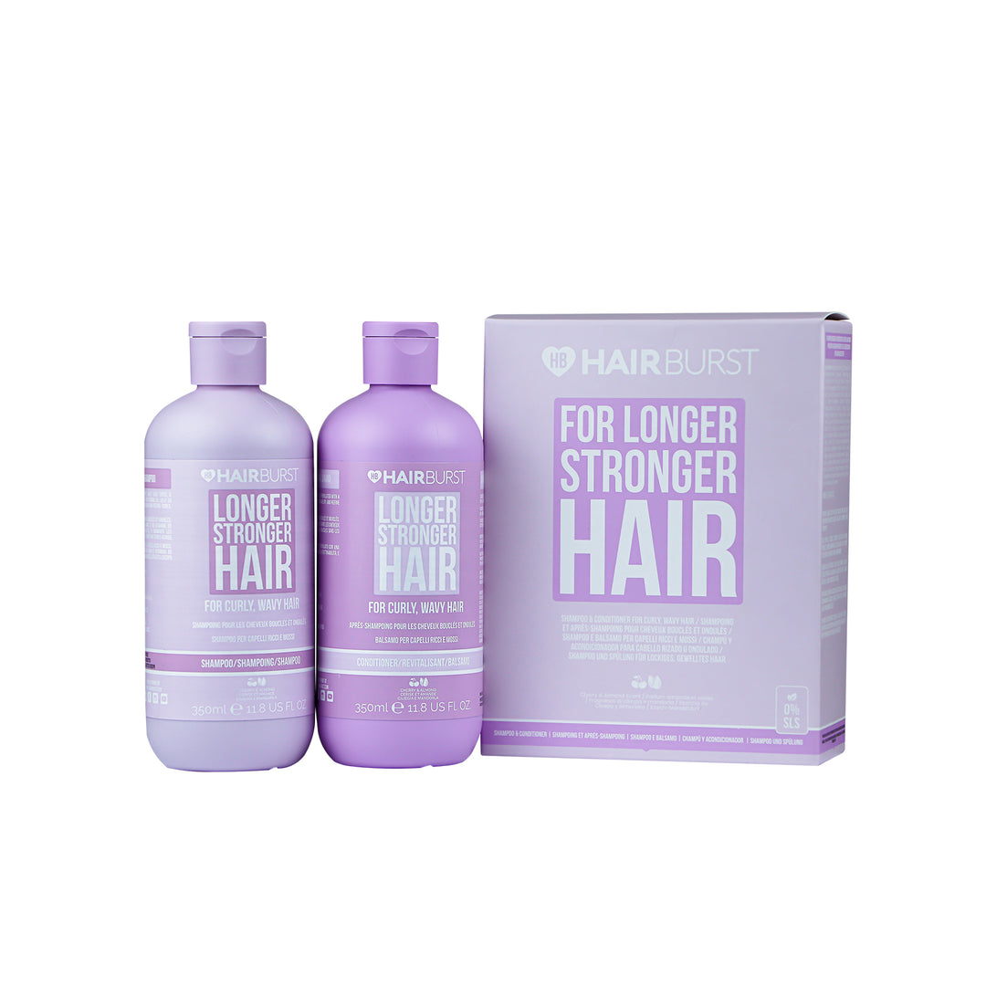 HAIR BURST Shampoo&Conditioner Kit For Curly , Wavy Hair 2*350ml