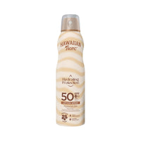 Hawaiian Tropic Hydrating Protection 50SPF Lotion Spray 220ml – Daily UVA/UVB Sun Protection