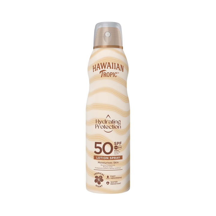 Hawaiian Tropic Hydrating Protection 50SPF Lotion Spray