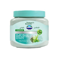 Nature's Bounty clay mask with Aloe Vera Mask 600g – Focused Skin Care & Refreshment