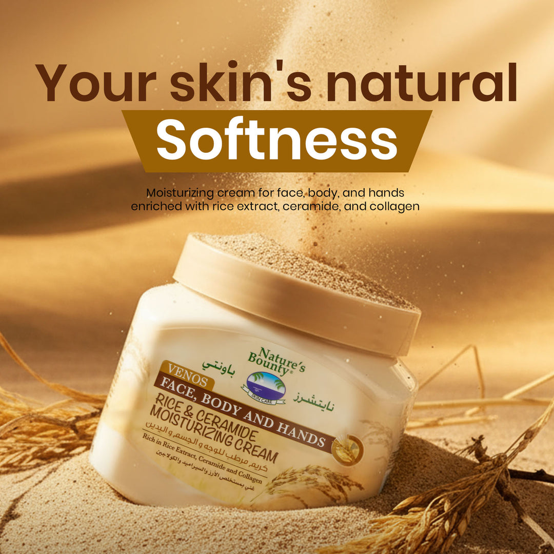 Nature's Bounty Rice and Ceramide Moisturizing cream