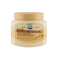Nature's Bounty Rice and Ceramide Moisturizing cream 560ml – For Dry Skin