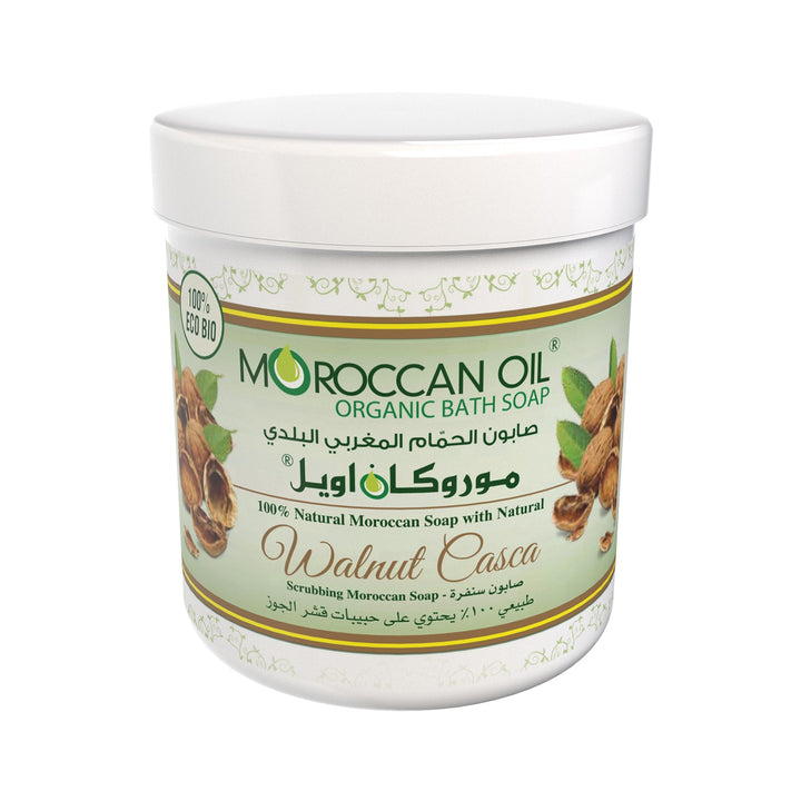 Moroccan Oil Bath Soap Walnut Casca
