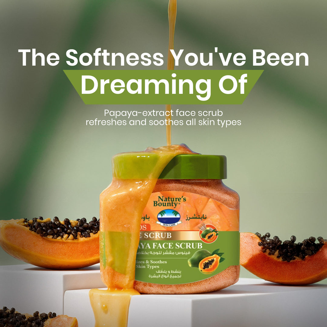 Nature's Bounty Papaya Face Scrub