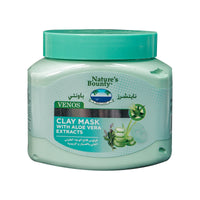 Nature's Bounty Venos Clay Face &Body Mask Aloevera 600ml – Focused Skin Care & Refreshment