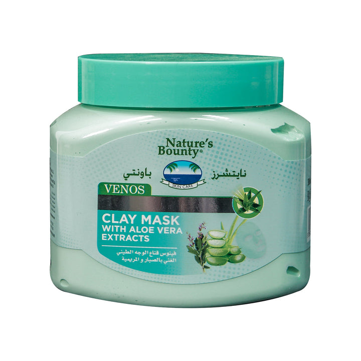 Nature's Bounty Venos Clay Face &Body Mask Aloevera